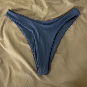 Blue Shein Bikini Bottoms